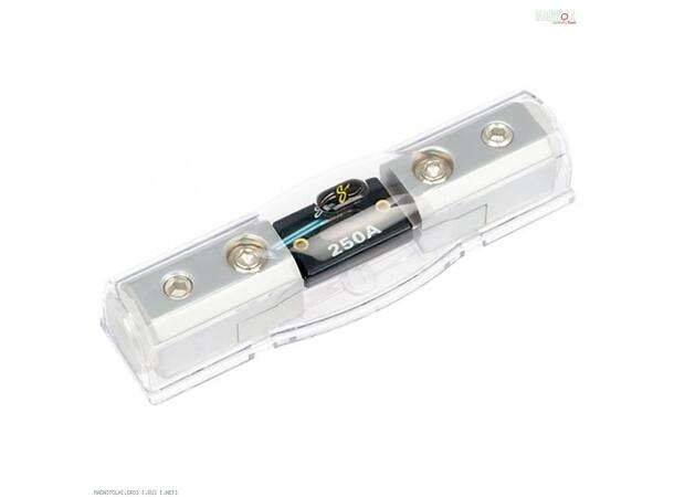 Stinger - SHD201 sikringsholder ANL Satin krom, 